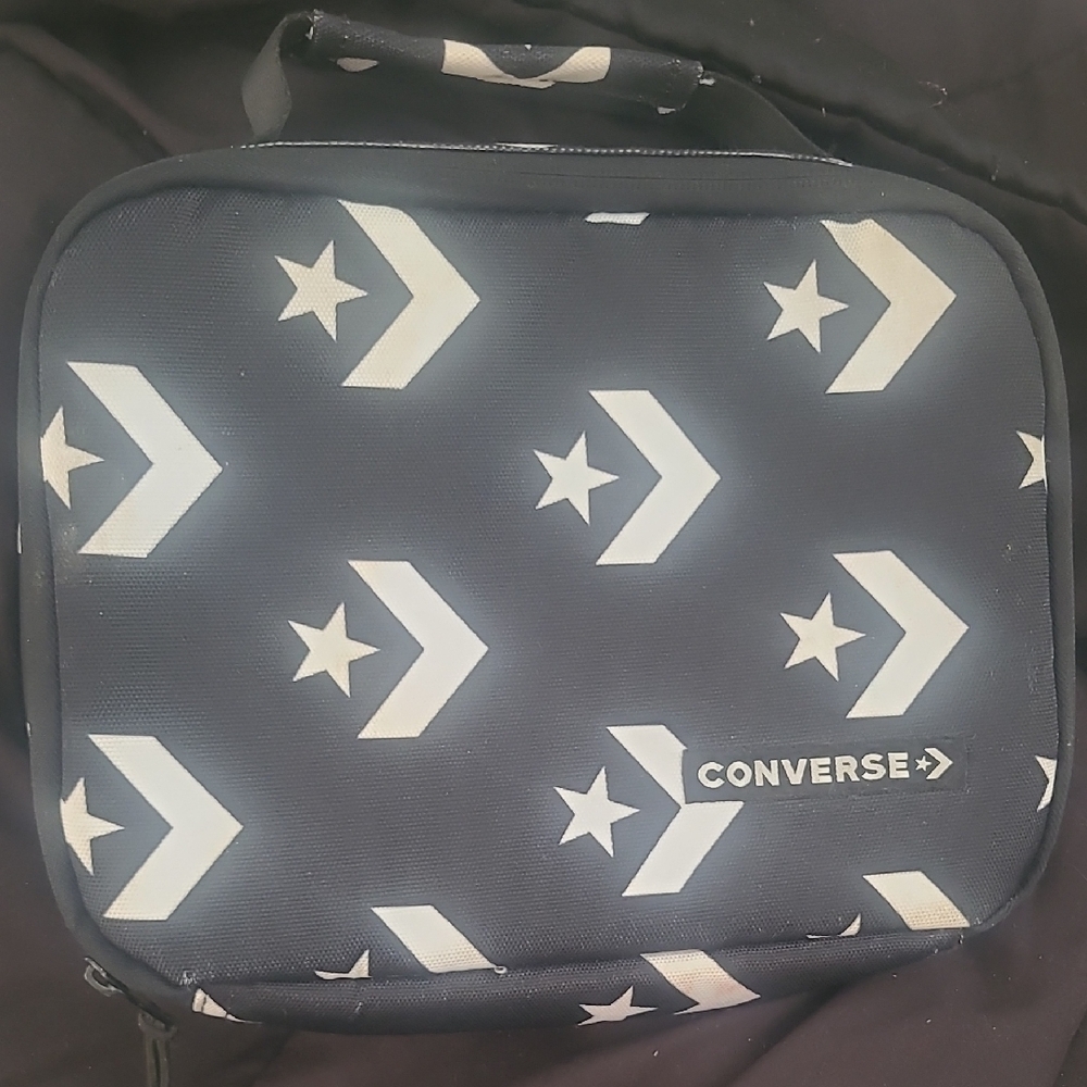 Converse Navy and White Toiletry Bag
